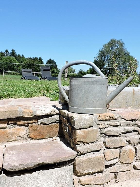 Vakantieboerderij Ferme Le Bleuet Ohey Esterno foto