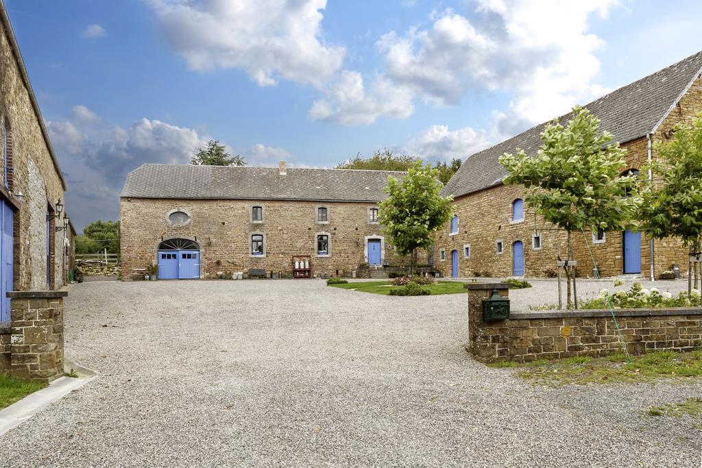 Vakantieboerderij Ferme Le Bleuet Ohey Esterno foto